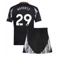 Camisa de time de futebol Arsenal Kai Havertz #29 Replicas 2º Equipamento Infantil 2024-25 Manga Curta (+ Calças curtas)